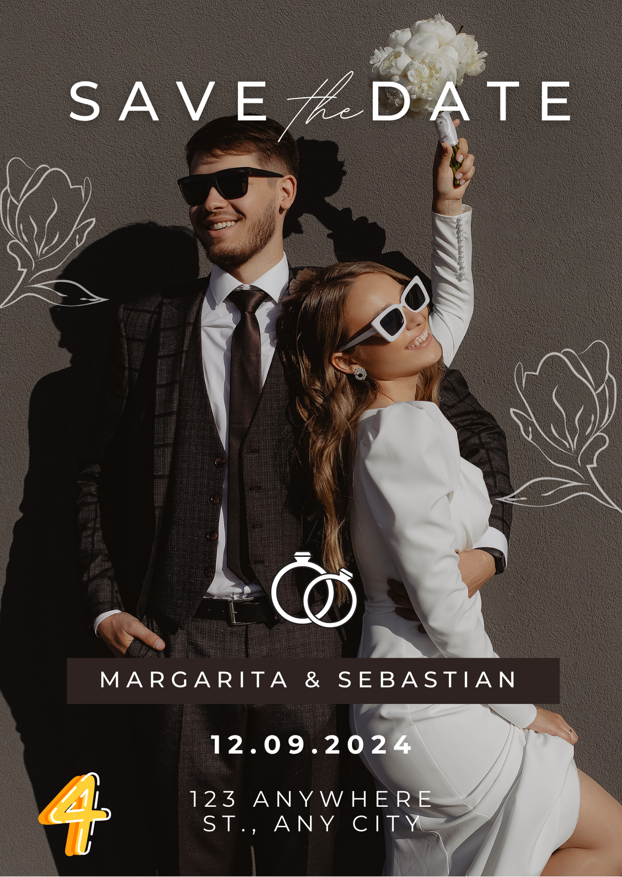Save The Date Magnets - Custom Wedding Announcement Magnets | VV Magnets