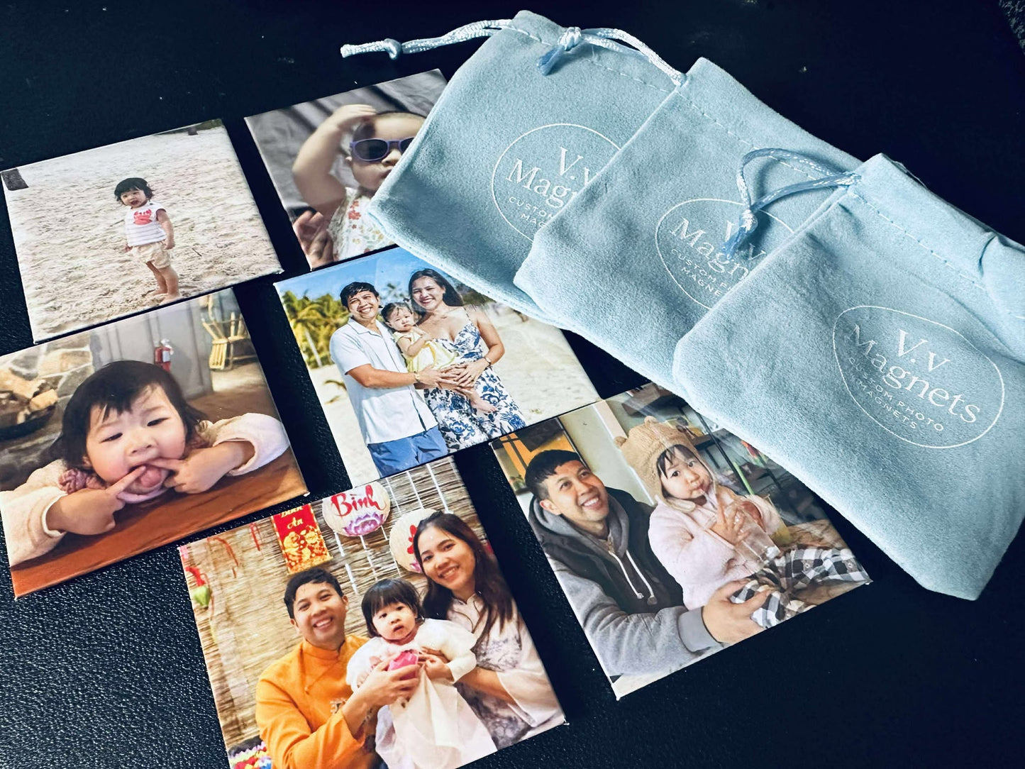 Photo Magnets 2.5 x 2.5 inches