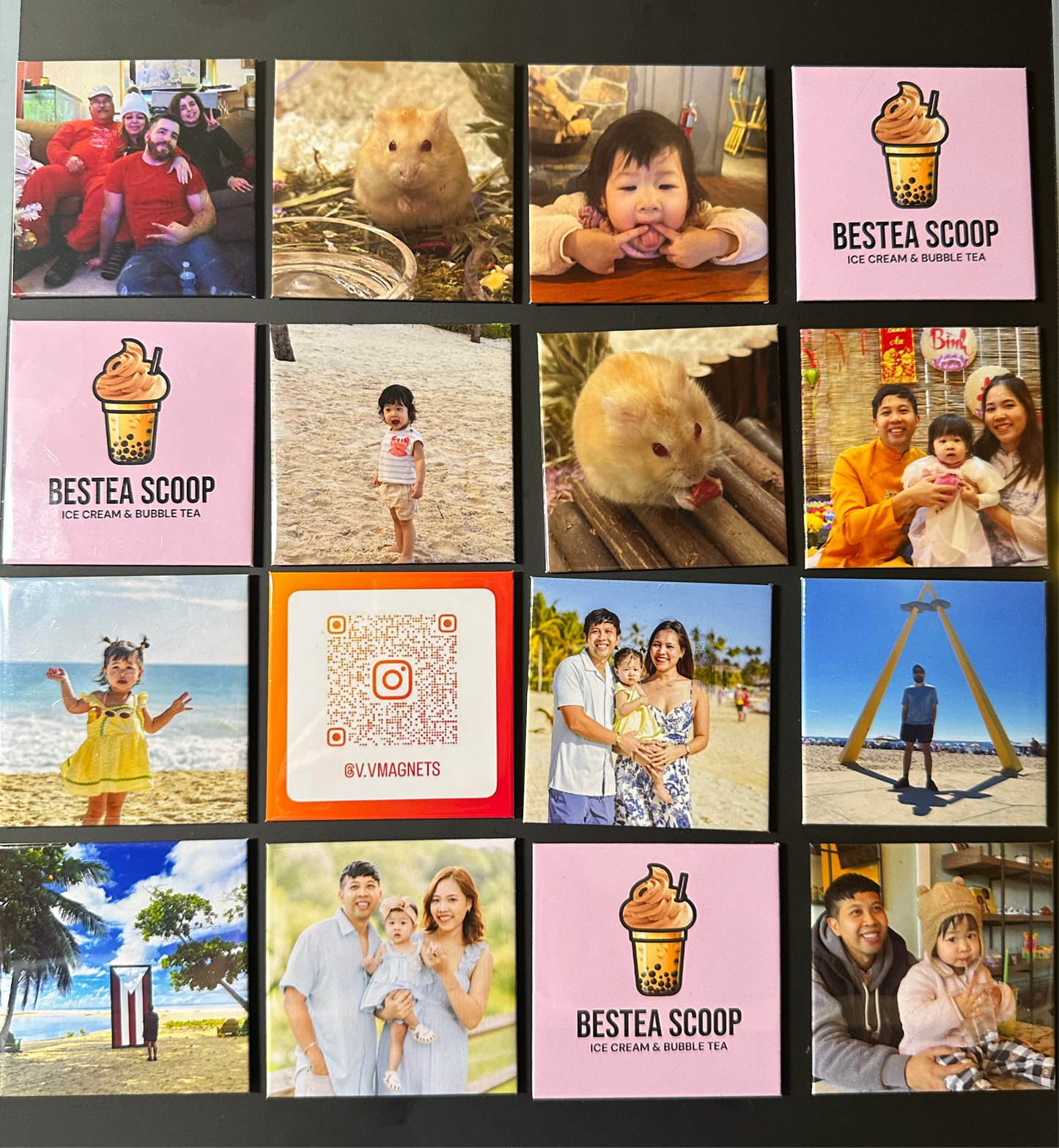 Photo Magnets 2.5 x 2.5 inches