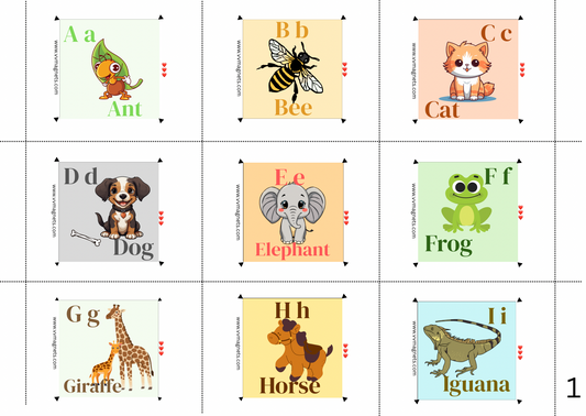 Alphabetic magnetic set for creative learning | VV Magnets