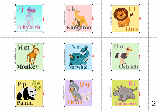 Alphabetic magnetic set for creative learning | VV Magnets