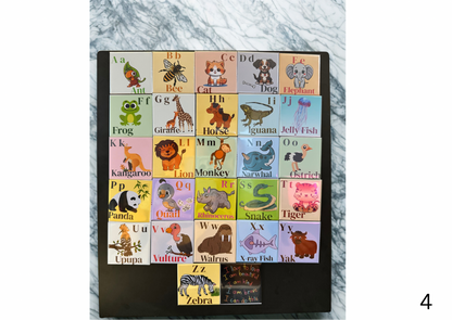 Alphabetic magnetic set for creative learning | VV Magnets